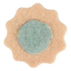 Couronne d'anniversaire enfant coton (40 cm) Roi Verte