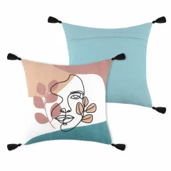 Coussin carré (40 cm) Esquisse Multicolore