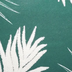 Coussin carré (40 cm) Feuilles Vert