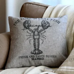 Coussin carré (40 cm) Gibraltar Taupe