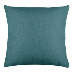 Coussin carré (50 x 50 cm) Béa Bleu canard