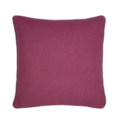 Coussin carré (40 x 40 cm) Emmy Bordeaux