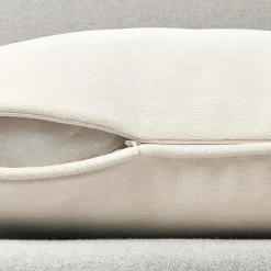 Coussin carré (50 x 50 cm) Minuit Beige sable