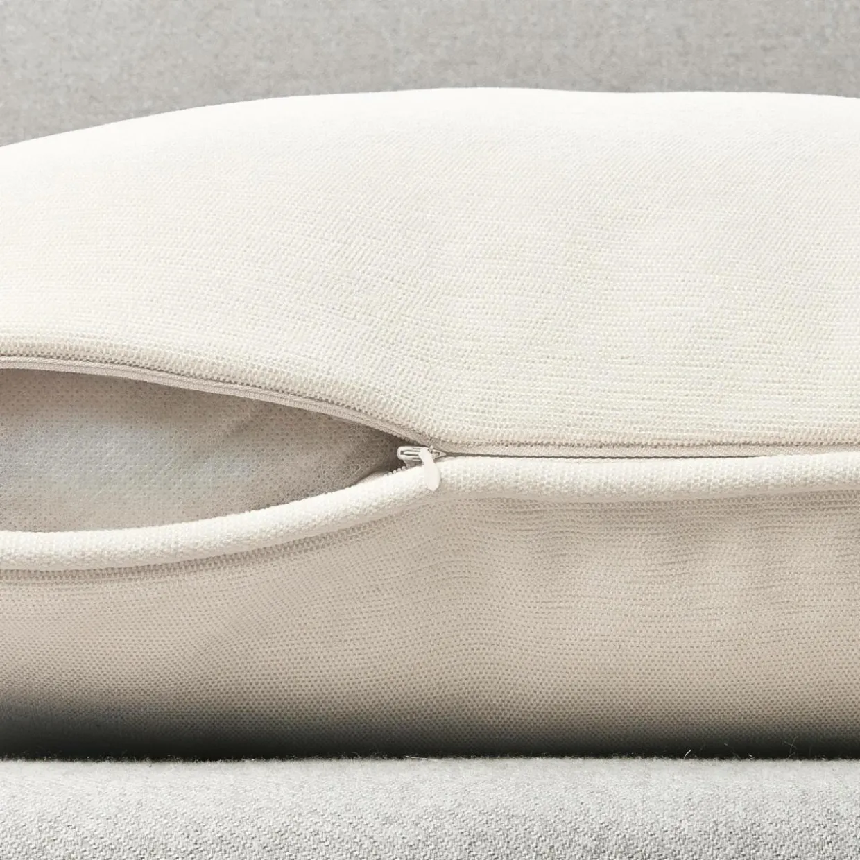 Coussin carré (50 x 50 cm) Minuit Beige sable