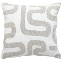 Coussin carré (40 x 40 cm) Safina Beige