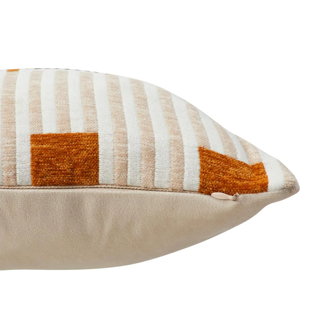 Coussin carré brodé (40 x 40 cm) Jangwa Beige