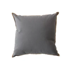 Coussin carré coton (40 cm) Harmony Gris