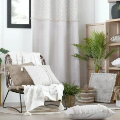 Coussin carré coton (40 cm) Sultan Marron