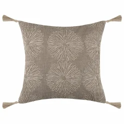 Coussin carré coton (40 cm) Sultan Marron