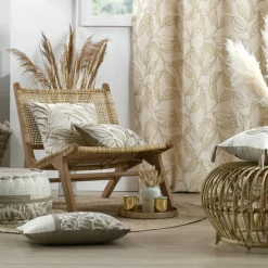 Coussin carré coton (40 x 40 cm) Hemera Beige