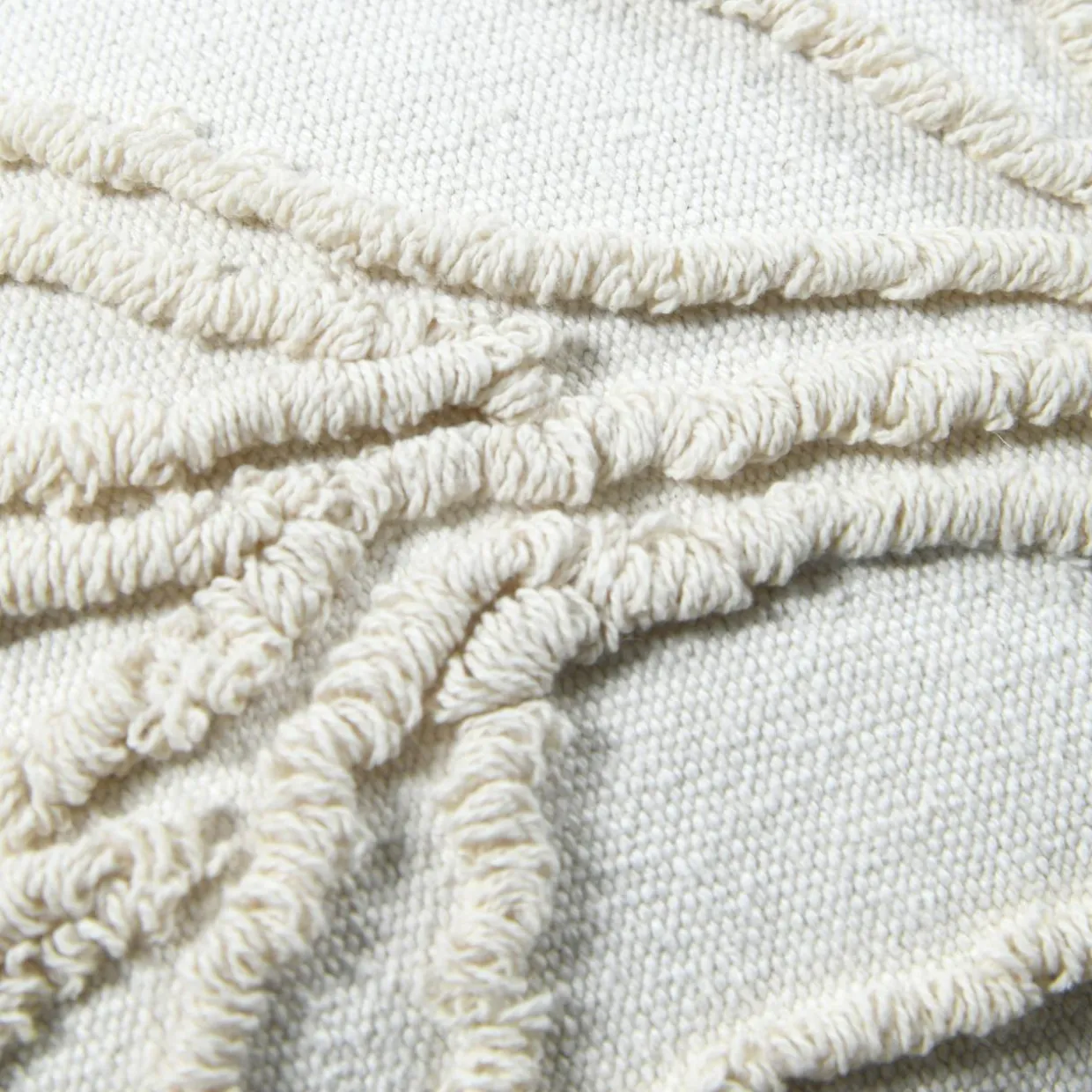 Coussin carré coton (40 x 40 cm) Hemera Beige