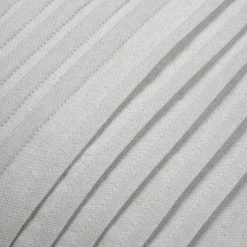 Coussin carré coton (50 x 50 cm) Joséphine Gris clair