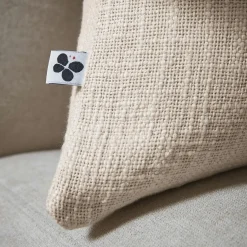 Coussin carré coton (45 x 45 cm) Sixtine Beige