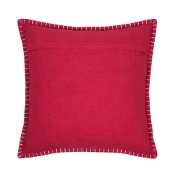 Coussin Carré Coton (45 x 45 cm) Villard Rouge