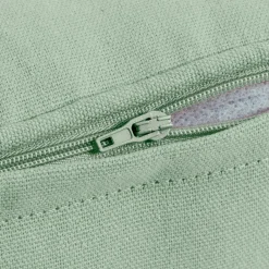 Coussin carré coton (60 x 60 cm) Pixel Vert menthe