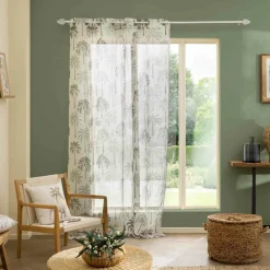 Coussin carré coton (45 x 45 cm) Willo Ecru