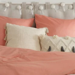 Coussin carré coton (50 x 50 cm) Gypsy Ivoire