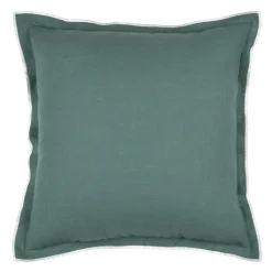 Coussin carré coton (45 x 45 cm) Helios Vert