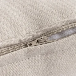 Coussin carré coton (60 x 60 cm) Pixel Beige