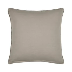 Coussin carré coton (40 x 40 cm) Hemera Taupe