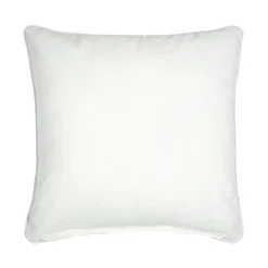 Coussin carré coton (45 x 45 cm) Emmy Ecru