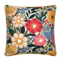 Coussin carré coton (50 x 50 cm) Betty Multicolore