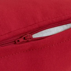 Coussin carré coton (60 x 60 cm) Pixel Rouge