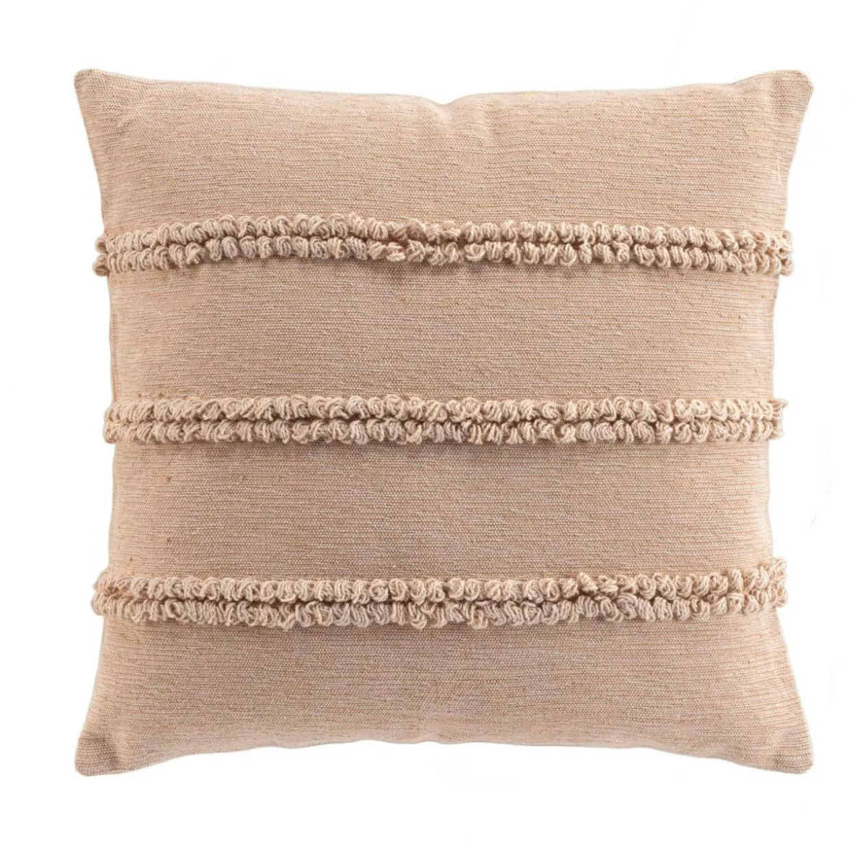 Coussin carré coton (45 x 45 cm) Hilary Beige