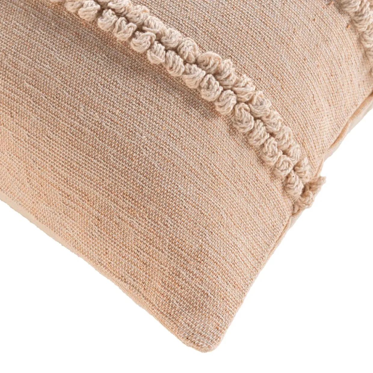 Coussin carré coton (45 x 45 cm) Hilary Beige