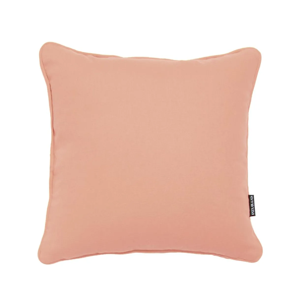 Coussin carré coton (40 x 40 cm) Pixel Rose pêche