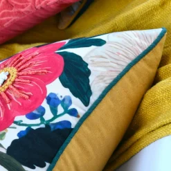 Coussin carré coton (45 x 45 cm) Betty Multicolore