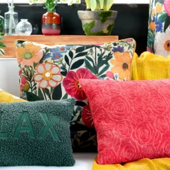 Coussin carré coton (45 x 45 cm) Betty Multicolore