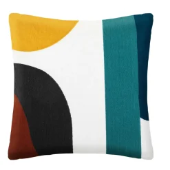 Coussin carré coton (45 x 45 cm) Hary Multicolore
