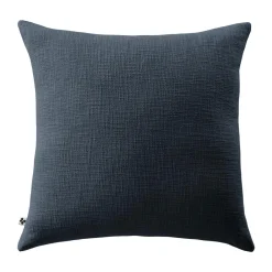 Coussin carré coton (60 x 60 cm) Sixtine Bleu nuit