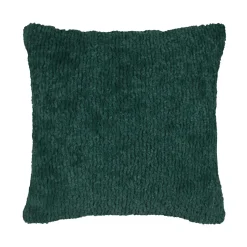 Coussin carré fausse fourrure (45 x 45 cm) Timmy Vert émeraude