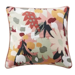 Coussin carré gaze de coton (45 x 45 cm) Azel Multicolore