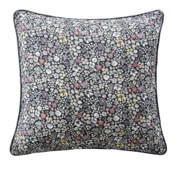 Coussin carré gaze de coton (45 x 45 cm) Elya Violet