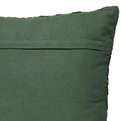 Coussin carré gaze de coton (50 x 50 cm) Letho Vert tilleul