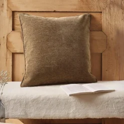 Coussin carré tissé (45 x 45 cm) Magnus Camel