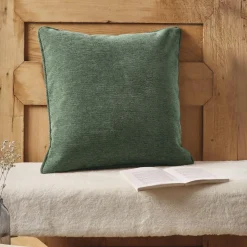 Coussin carré tissé (45 x 45 cm) Magnus Vert romarin