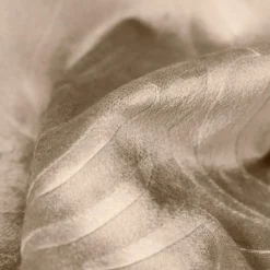 Coussin carré velours (60 x 60 cm) Fern Taupe