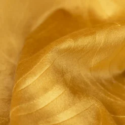 Coussin carré velours (60 x 60 cm) Fern Jaune ocre