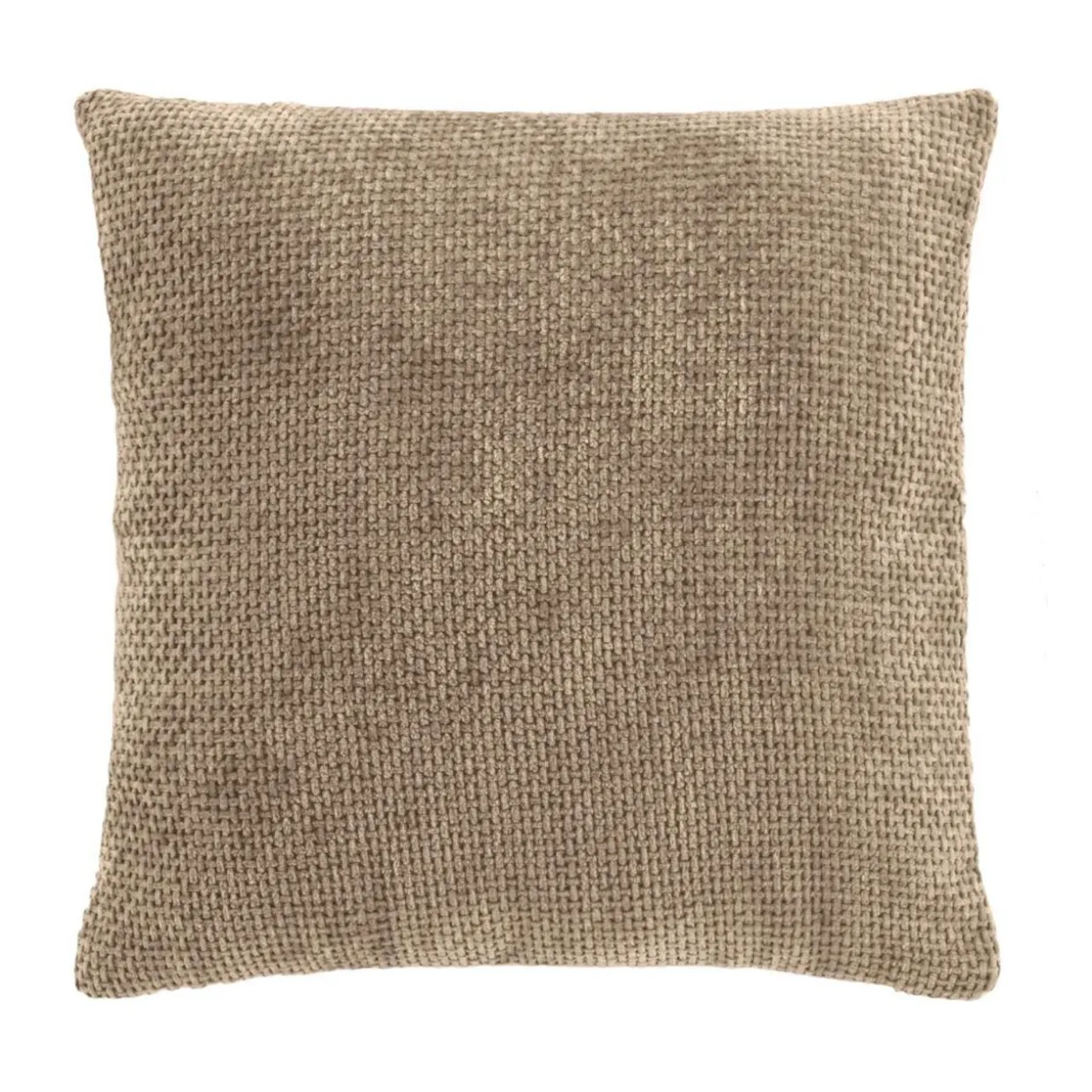 Coussin carré Velours (45 x 45 cm) Leo Beige