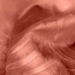 Coussin carré velours (60 x 60 cm) Fern Terracotta