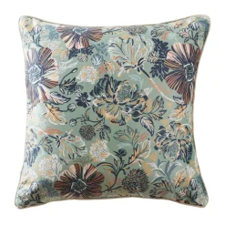 Coussin carré velours (50 x 50 cm) Dolores Vert