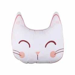 Coussin chat enfant (40 cm) Zoeline Rose