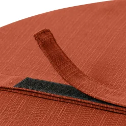 Coussin de chaise extérieur rond (40 cm) Sunset Terracotta