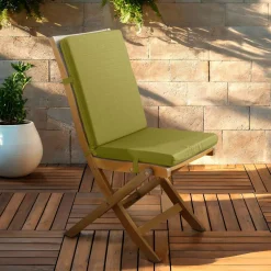 Coussin de chaise extérieur avec dossier (90 x 40 cm) Sunset Vert olive