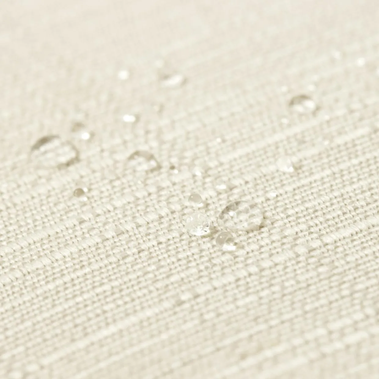 Coussin de chaise extérieur rond (40 cm) Sunset Ecru