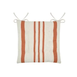 Coussin de chaise extérieur carré (38 x 38 cm) Nautira Orange